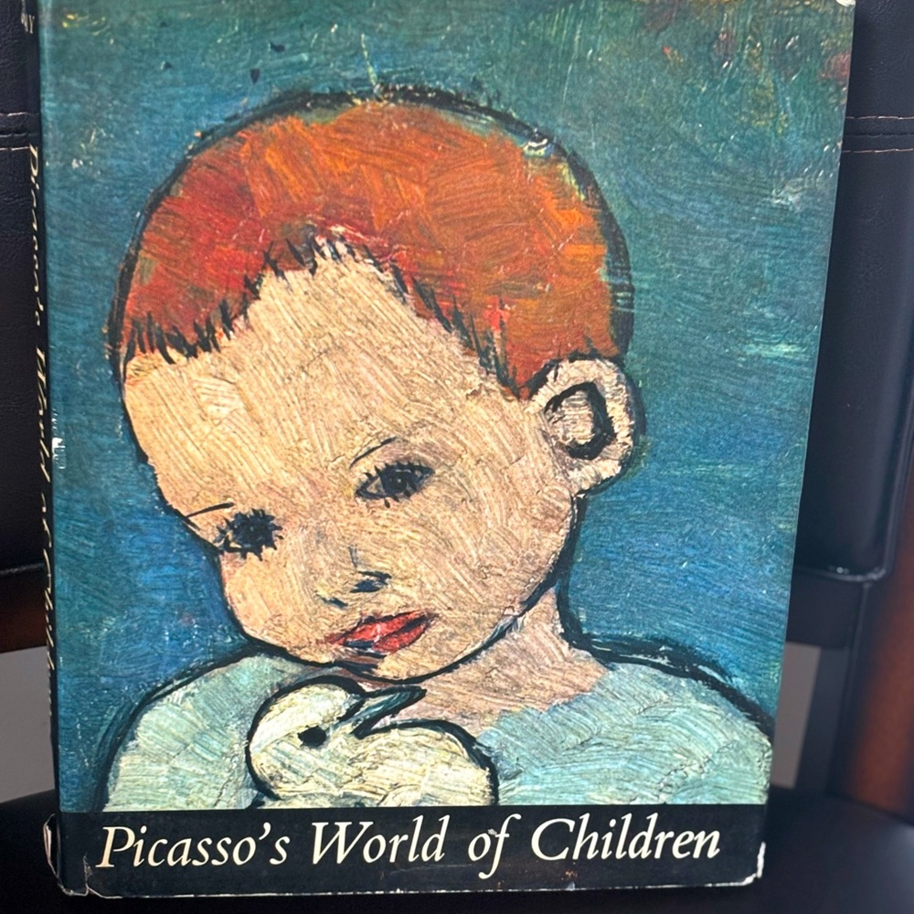 Picasso's World of Children Art Book 1965 hardcover
